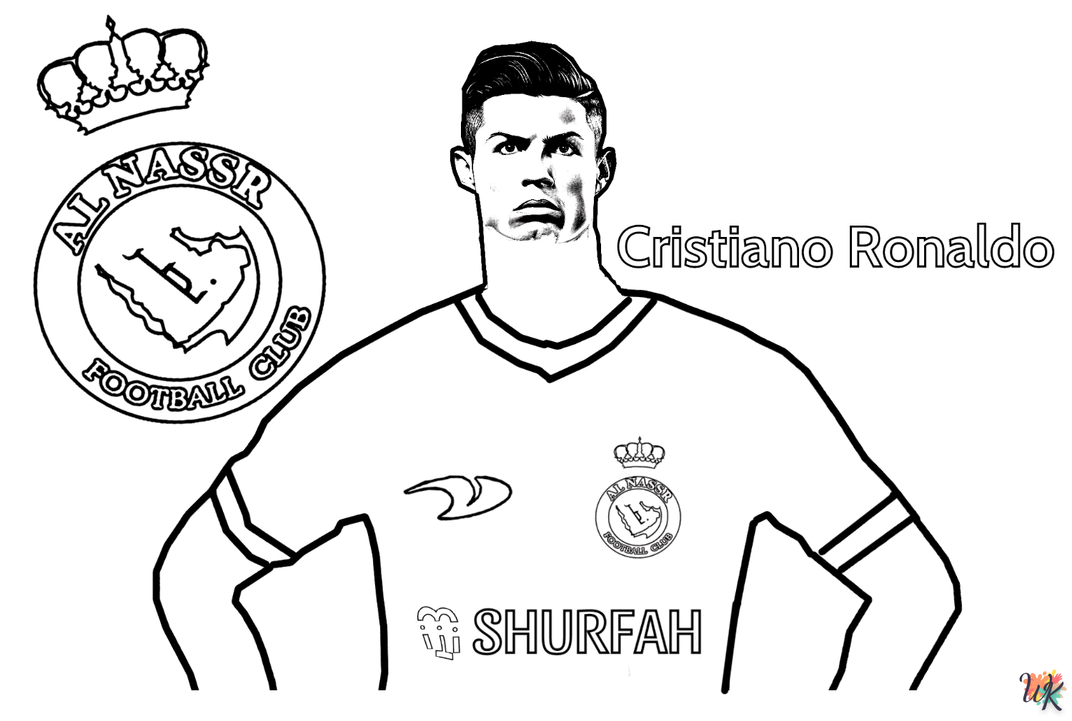 Cristiano Ronaldo Kleurplaten39
