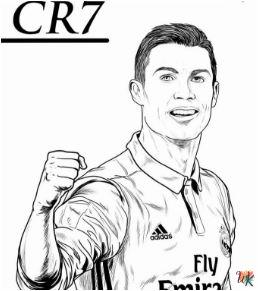 Cristiano Ronaldo Kleurplaten4