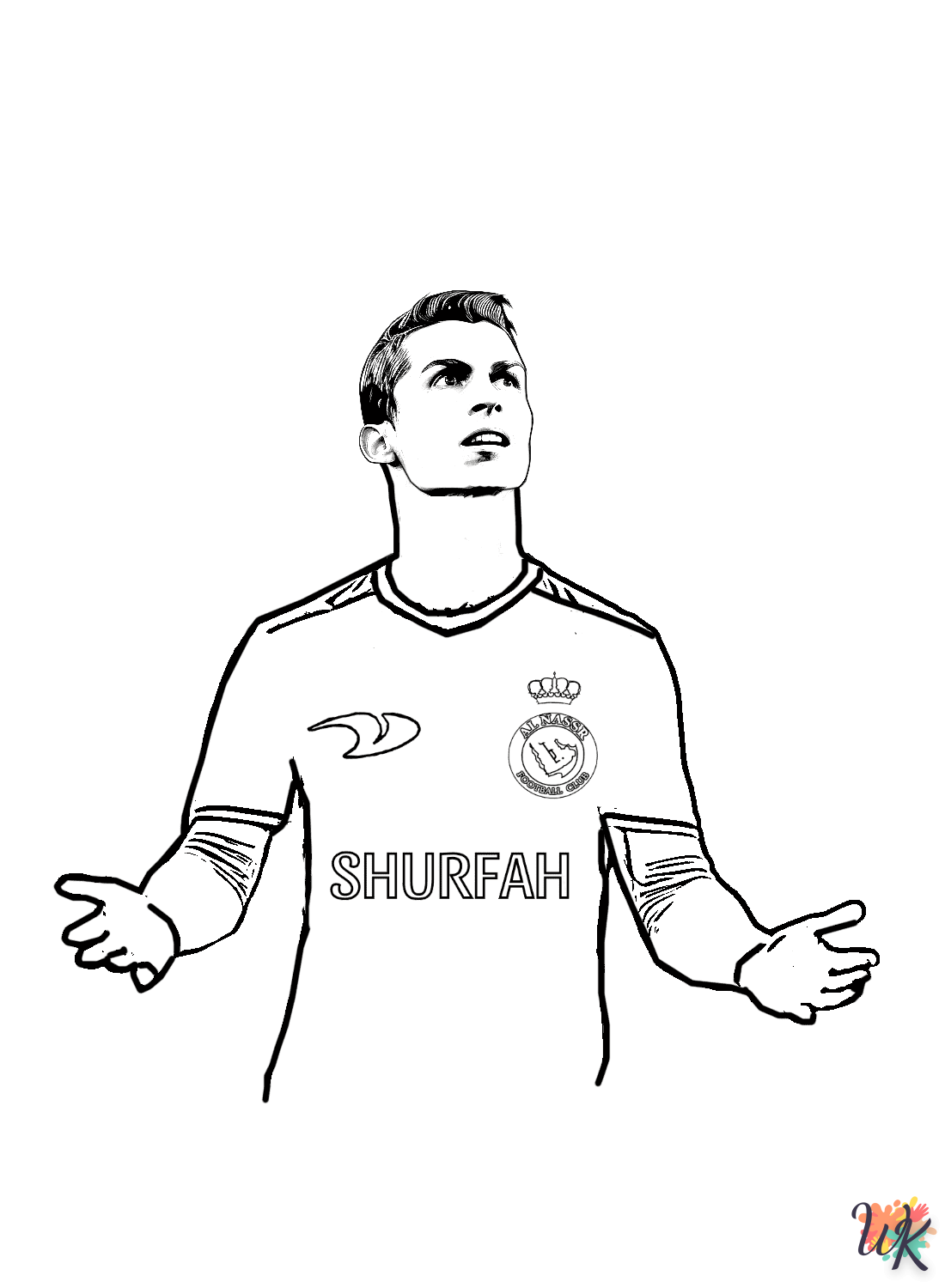 Cristiano Ronaldo Kleurplaten42
