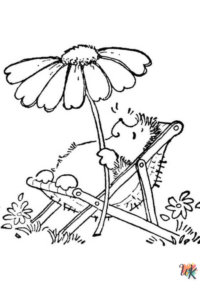 Egel 54 Egel kleurplaat22