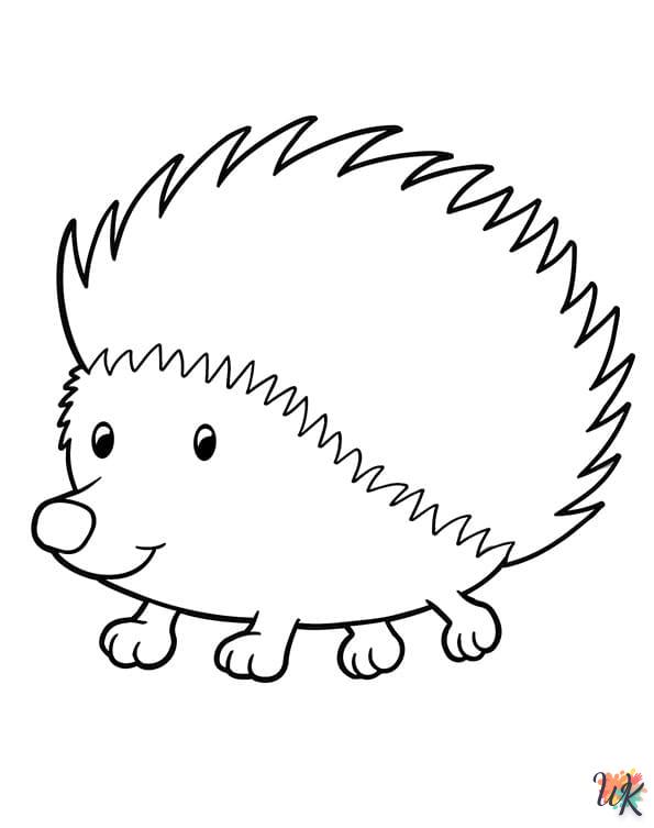 Egel 71 Egel kleurplaat5