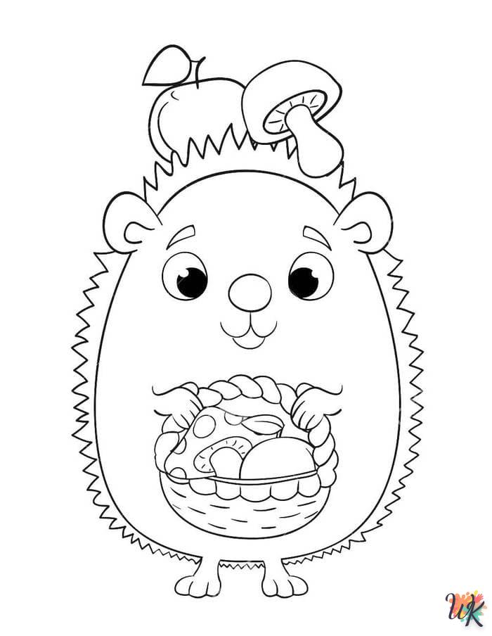 Egel 68 Egel kleurplaat8