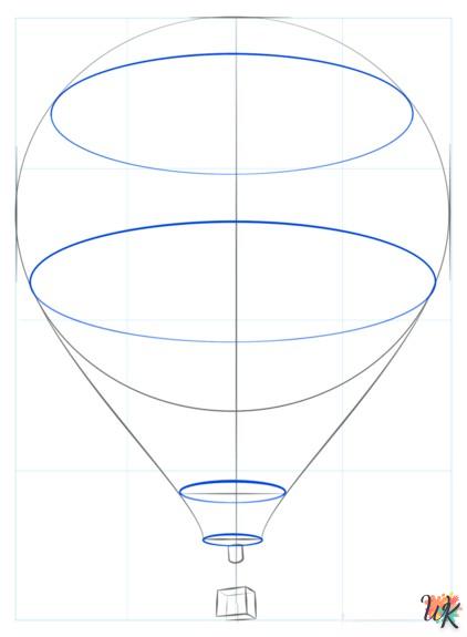 Luchtballon tekenen2