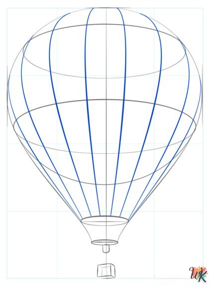 Luchtballon tekenen3