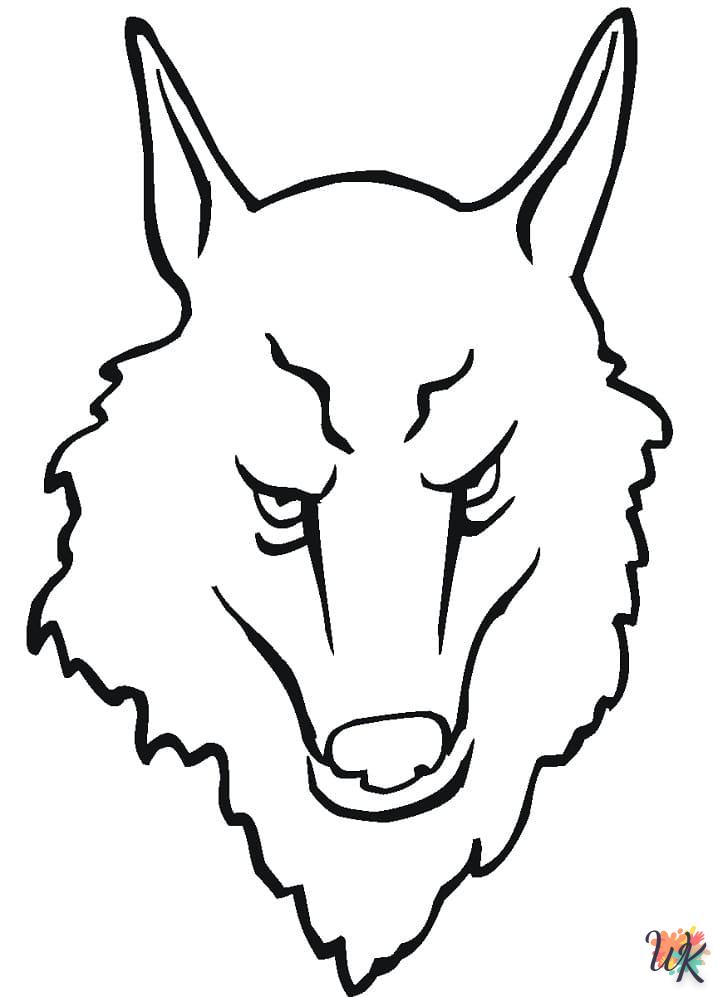 Wolf kleurplaten59