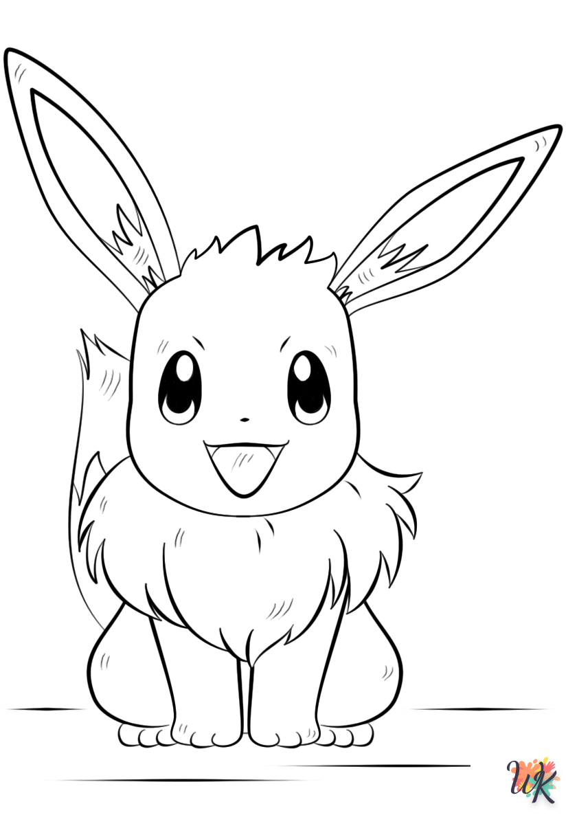 Eevee Kleurplaten2