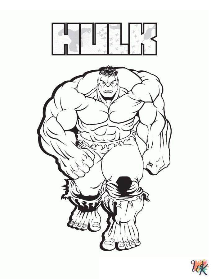 Hulk kleurplaat25