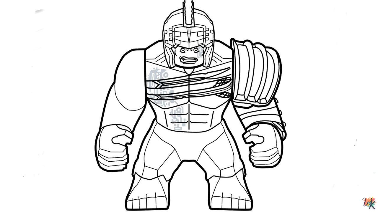 Hulk kleurplaat6
