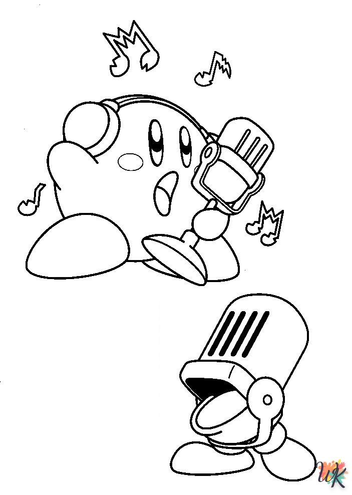 Kirby 45 Kirby kleurplaat15