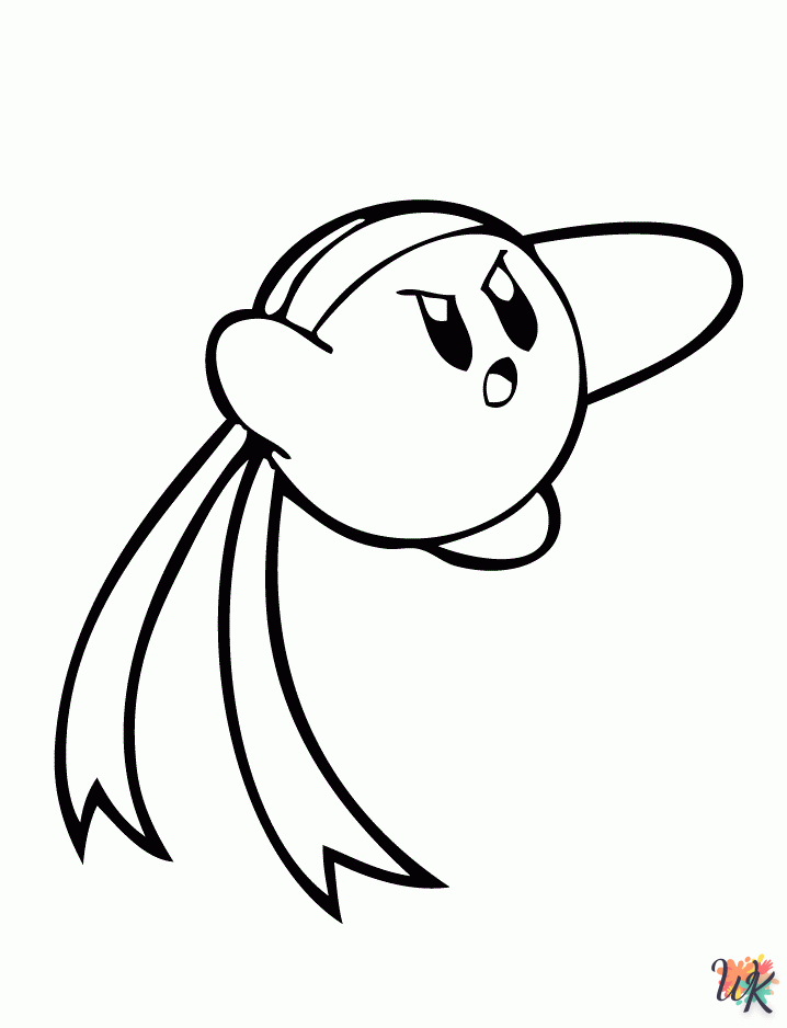 Kirby 43 Kirby kleurplaat17