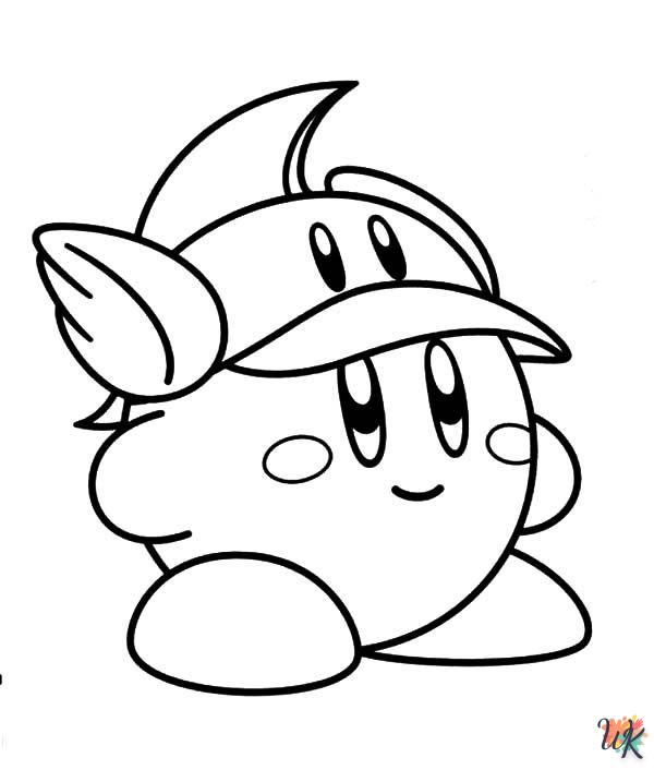 Kirby kleurplaat2