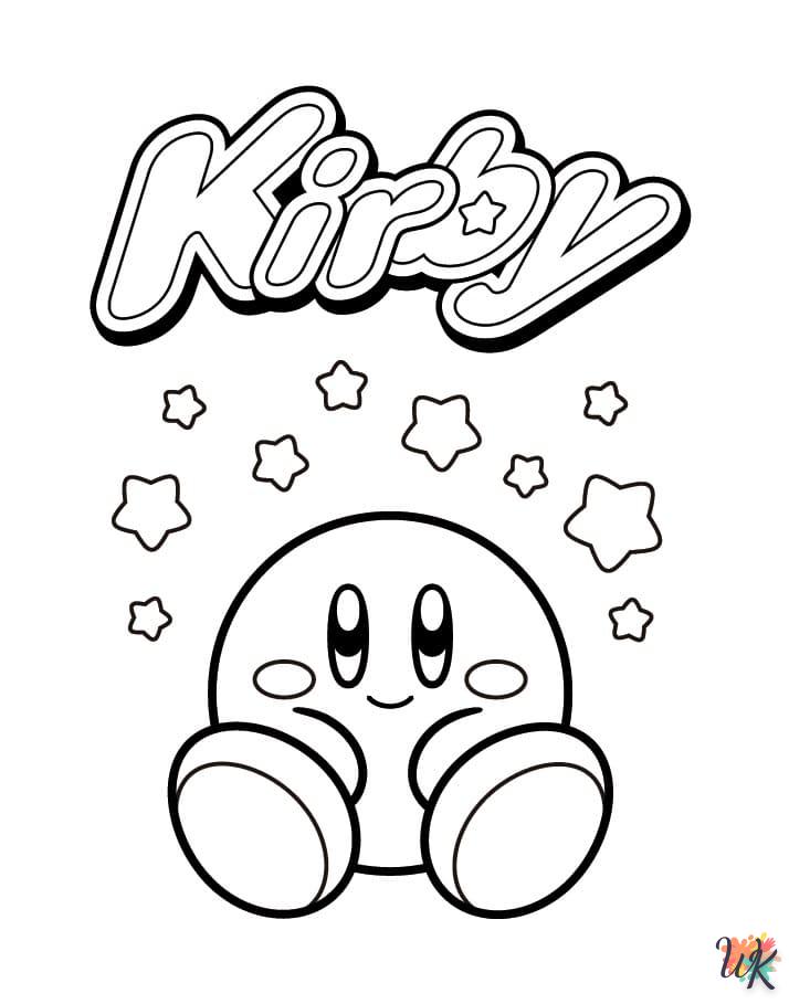 Kirby kleurplaat20