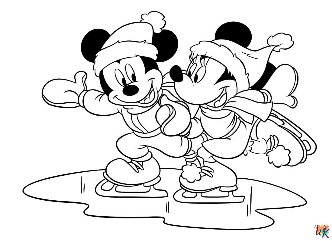 Kleurplaat Mickey Mouse45