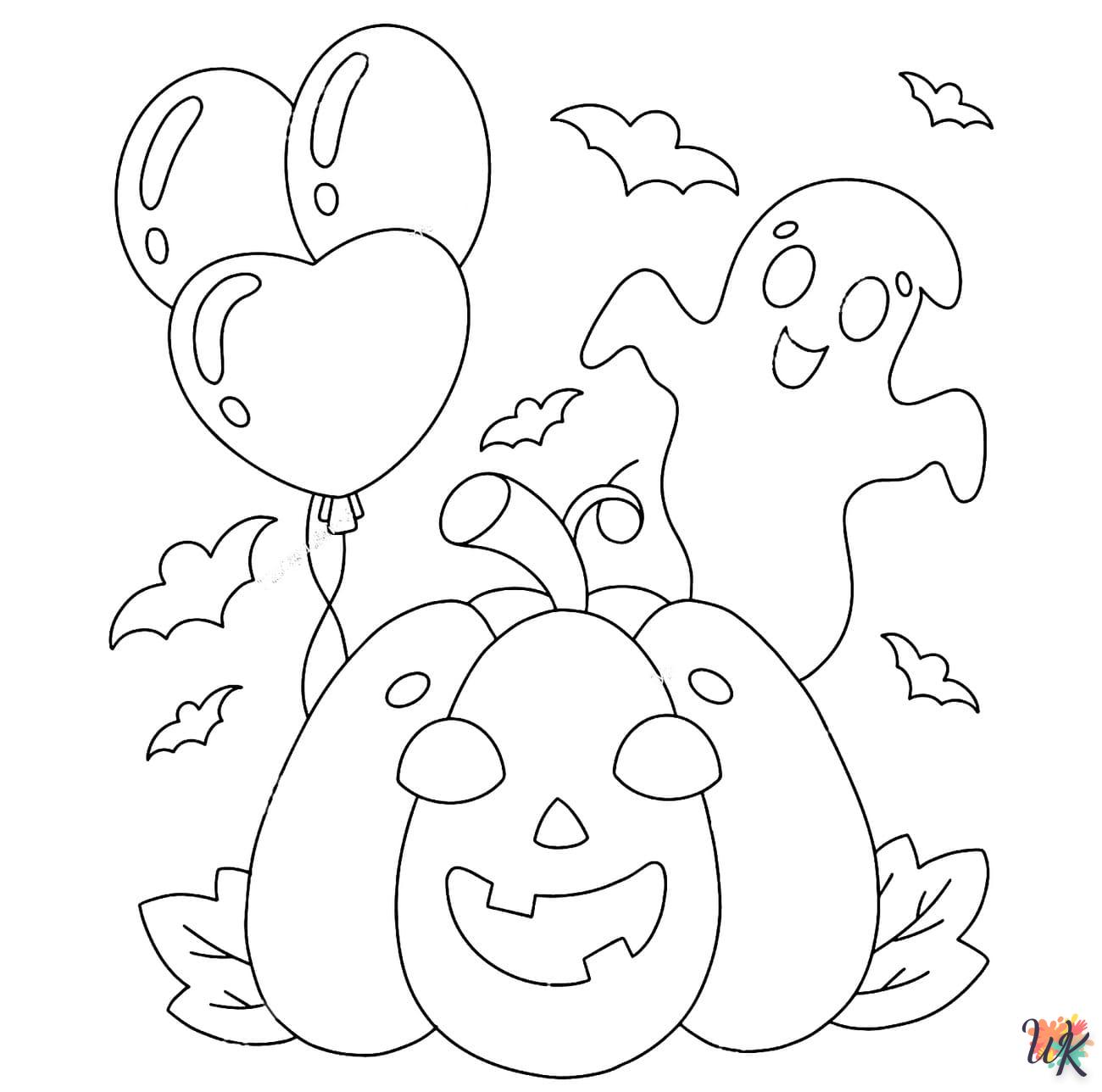 Kleurplaat Spook27