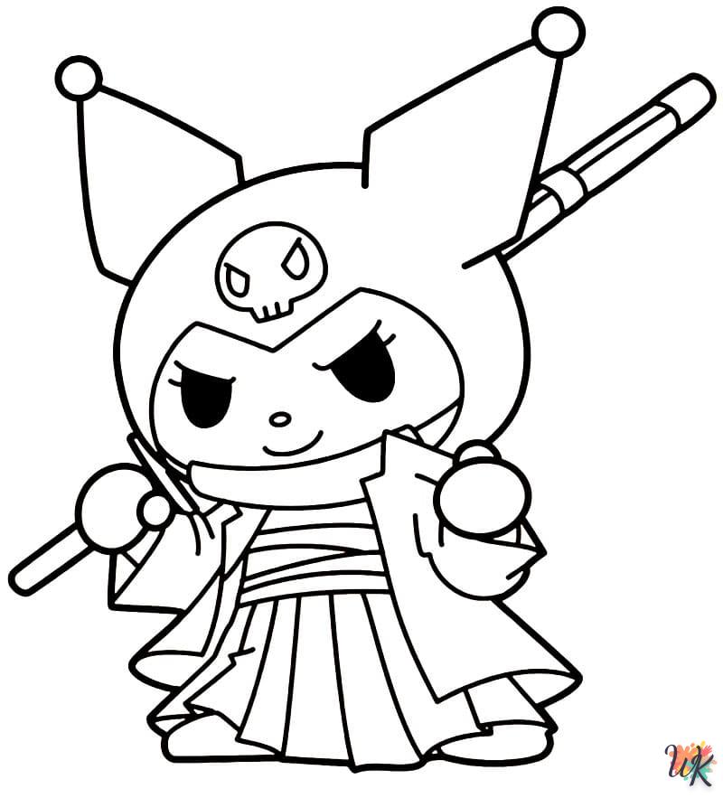 Kuromi 15 Kuromi Kleurplaten3