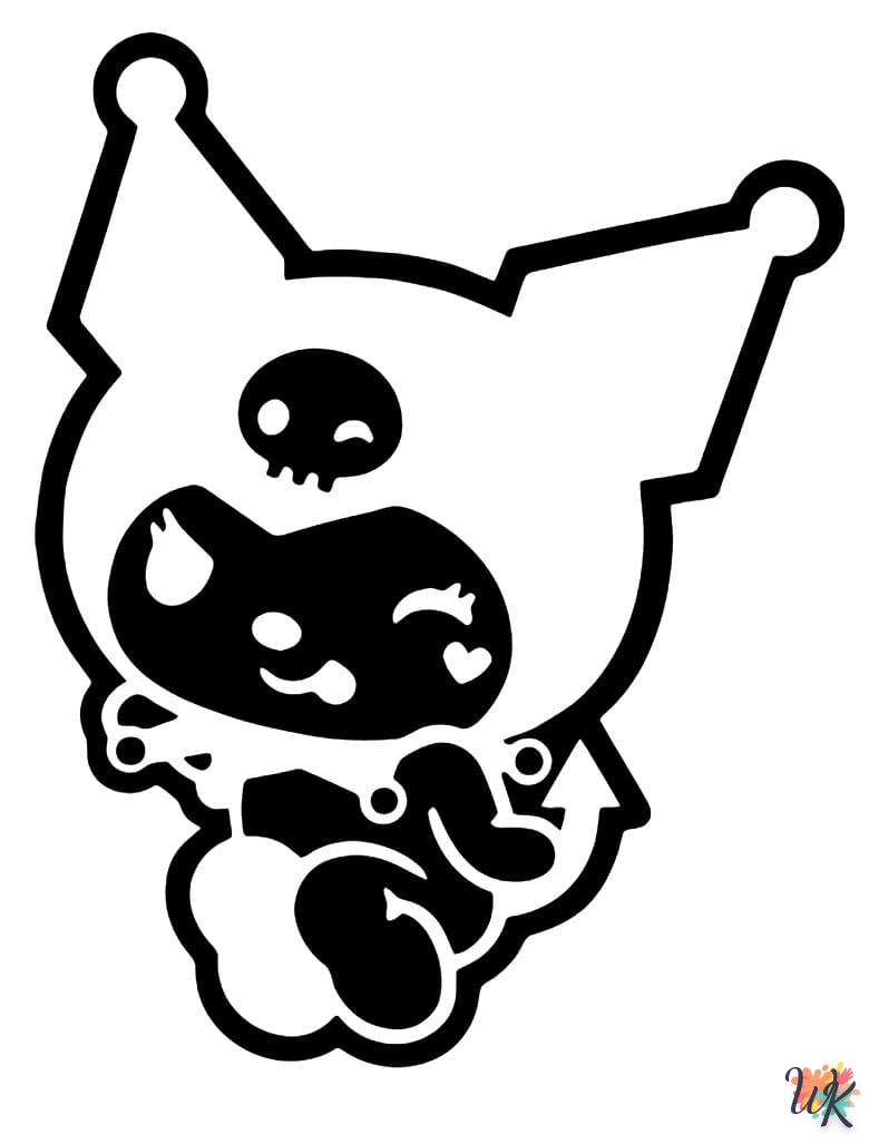 Kuromi 14 Kuromi Kleurplaten4