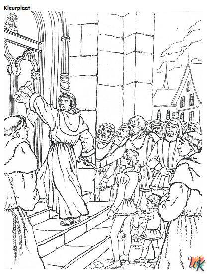 Maarten luther kleurplaten2
