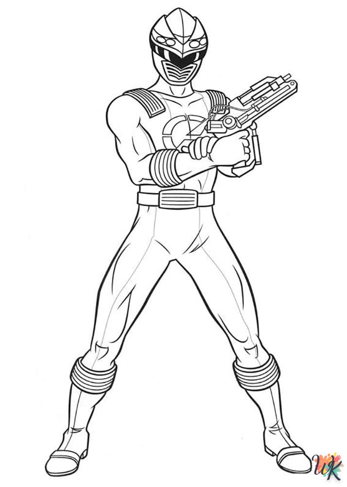 Power Rangers kleurplaten55
