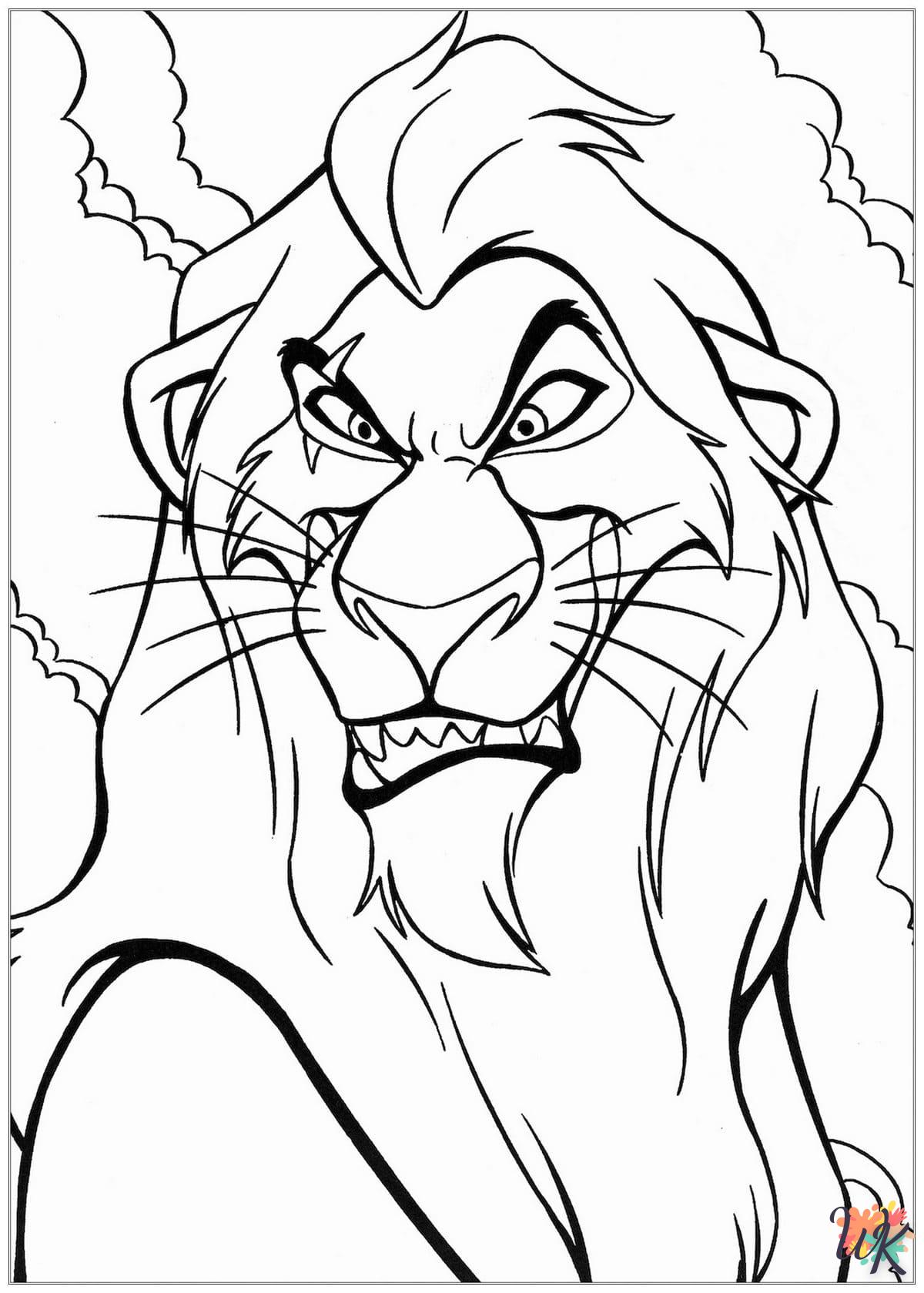 The Lion King kleurplaten24