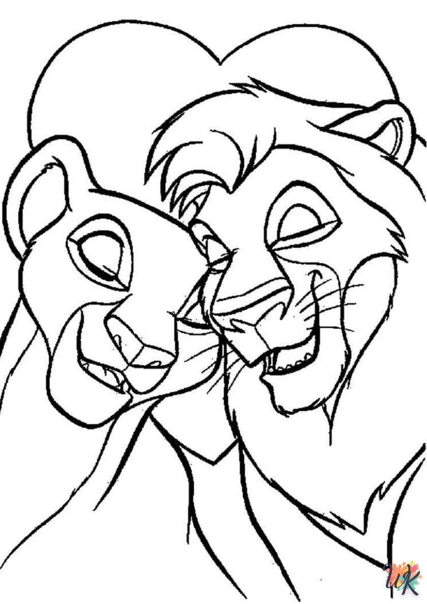The Lion King kleurplaten29