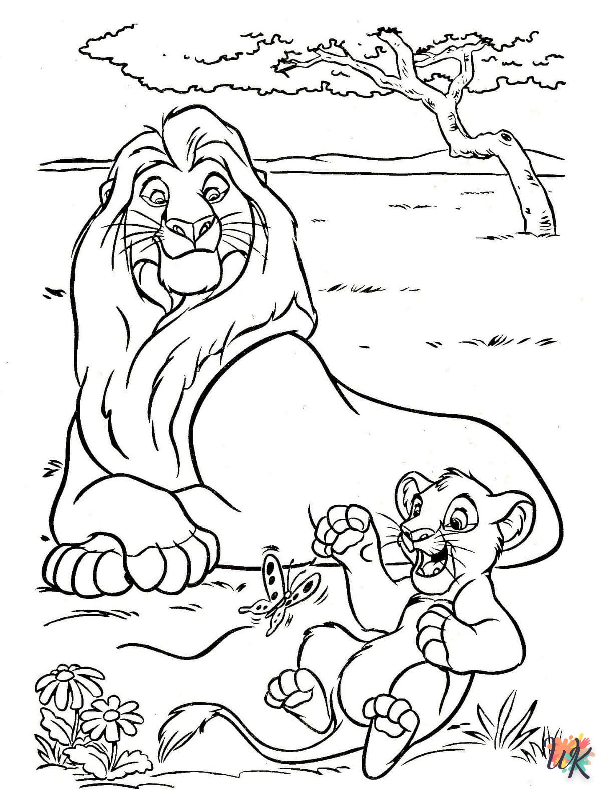 The Lion King kleurplaten39