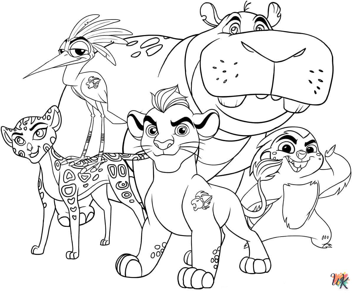 The Lion King kleurplaten44