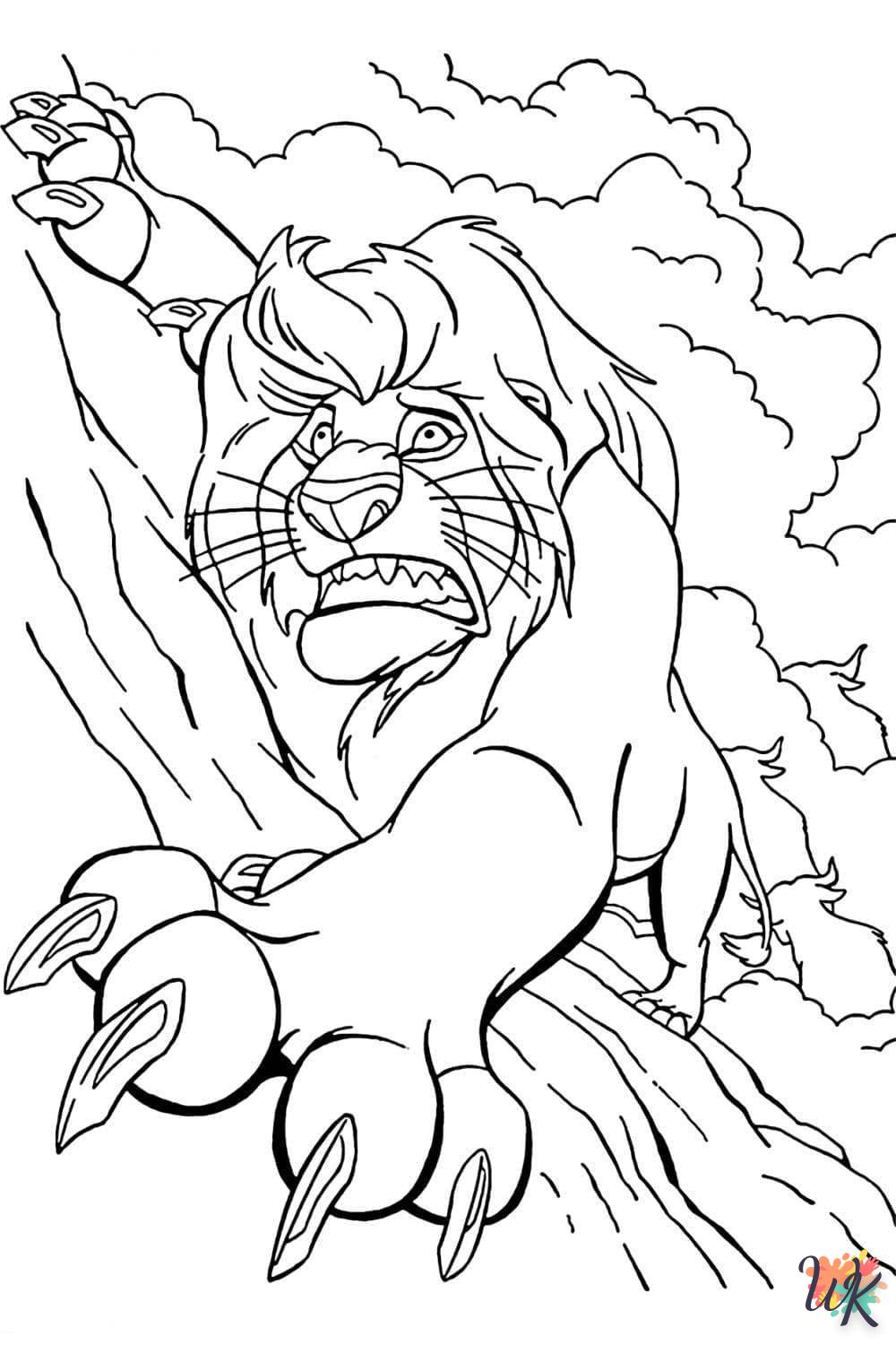 The Lion King kleurplaten51