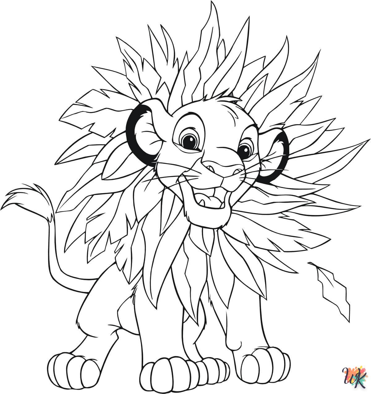 The Lion King kleurplaten53