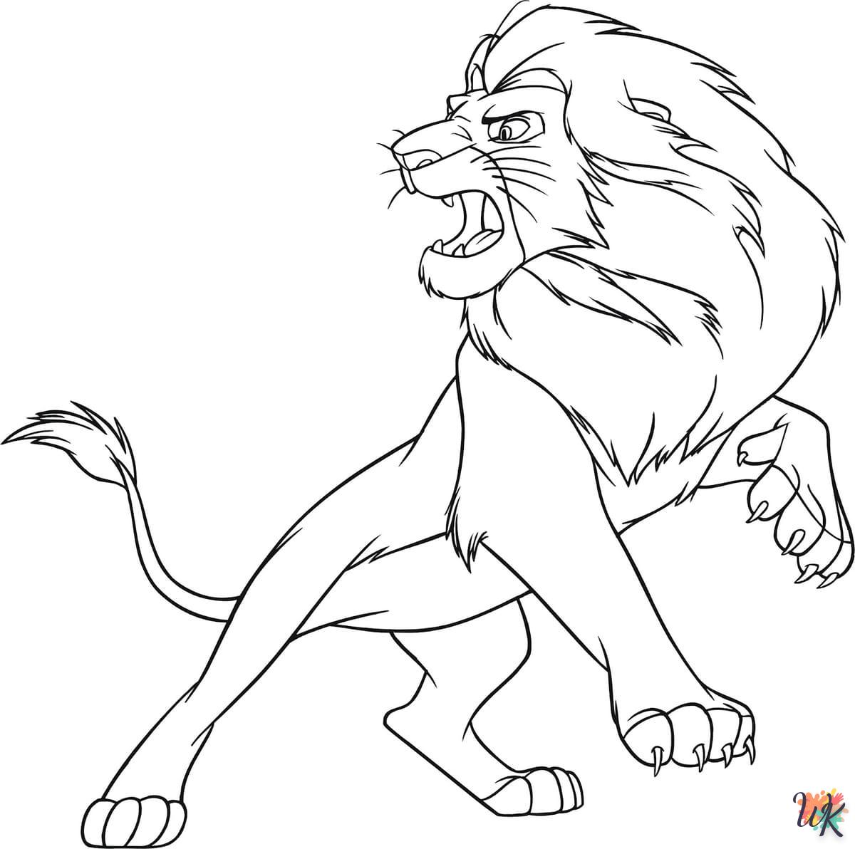 The Lion King kleurplaten56