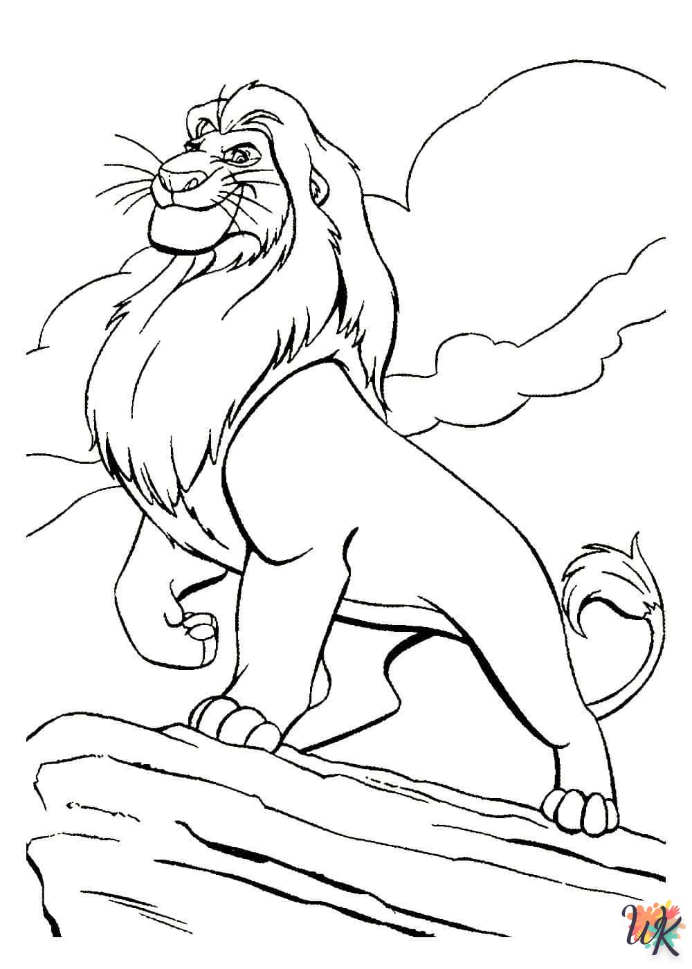 The Lion King kleurplaten64