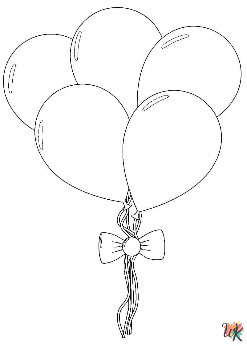 Ballon kleurplaten23