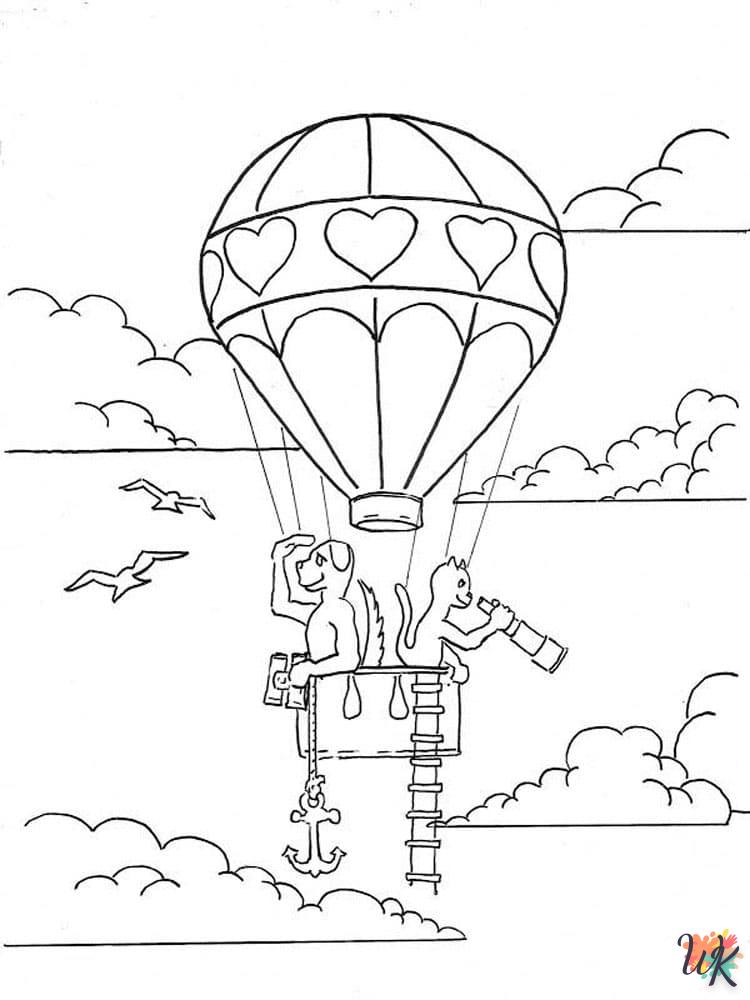 Ballon kleurplaten37