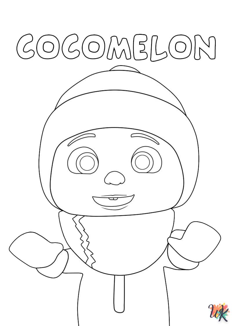 Cocomelon kleurplaten24