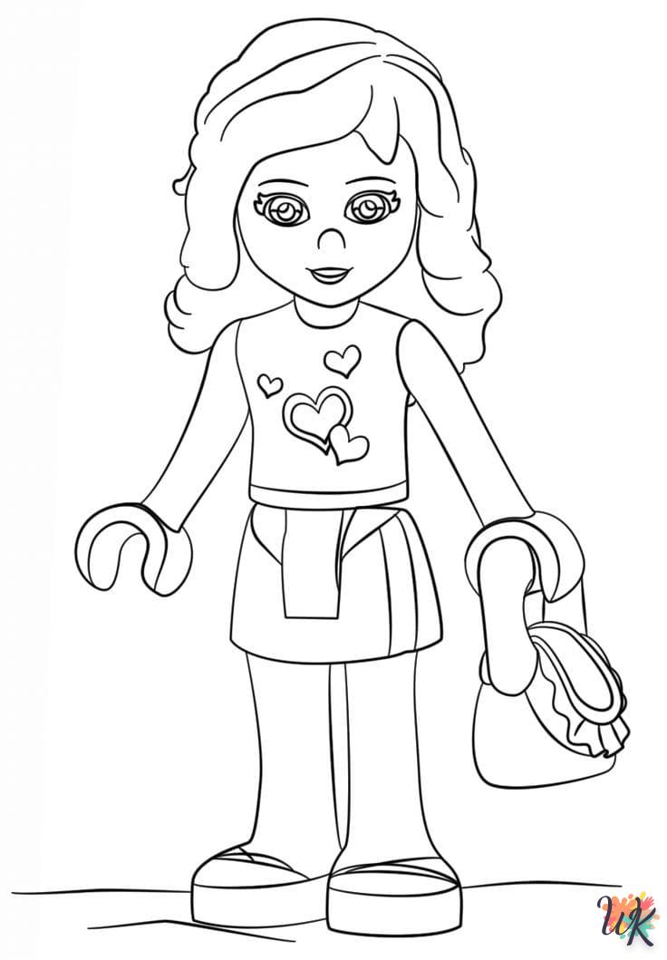 Lego friends kleurplaten16