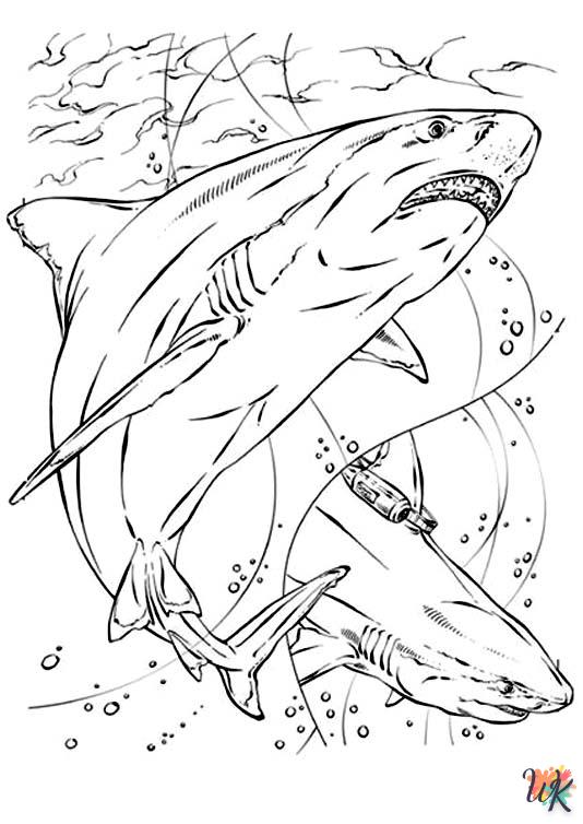 Sharks kleurplaten19