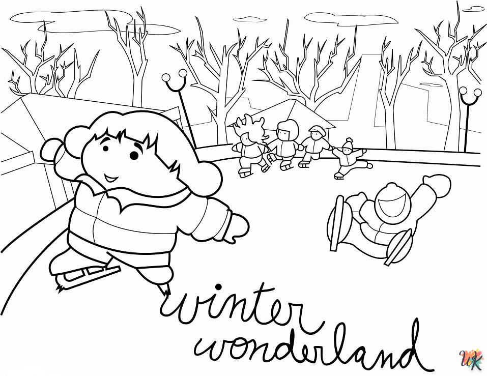 Winter 57 Winter kleurplaten15