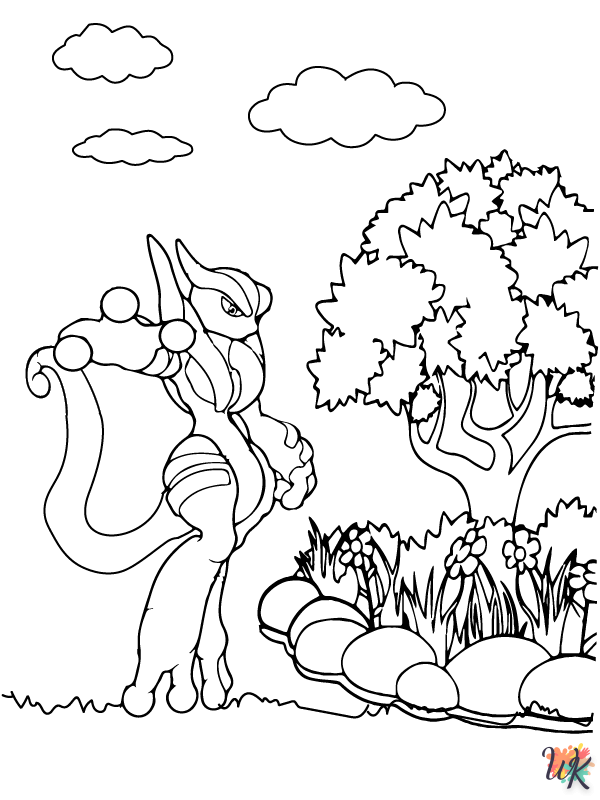 Mewtwo kleurplaten10