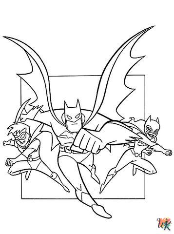 Batman kleurplaten28