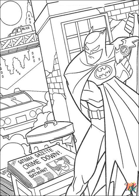 Batman 10 Batman kleurplaten9