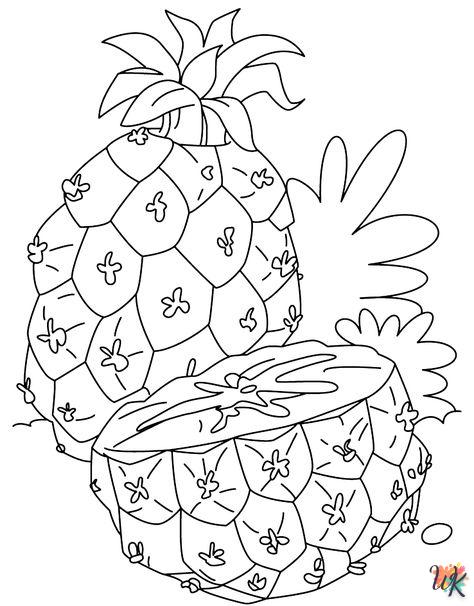 Fruit Coloring Pages For Kids