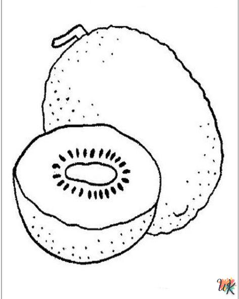 Fruit kleurplaten23