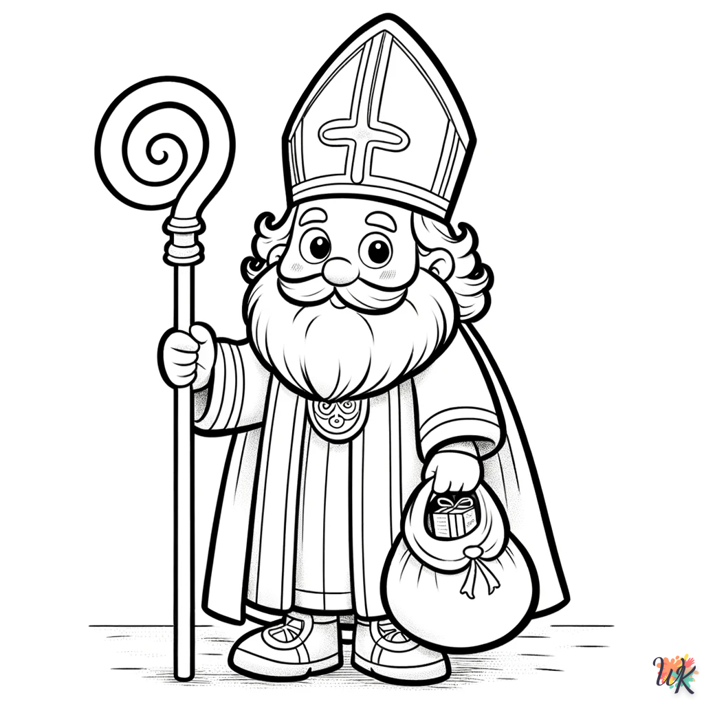 Sinterklaas 4 Sinterklaas kleurplaten25