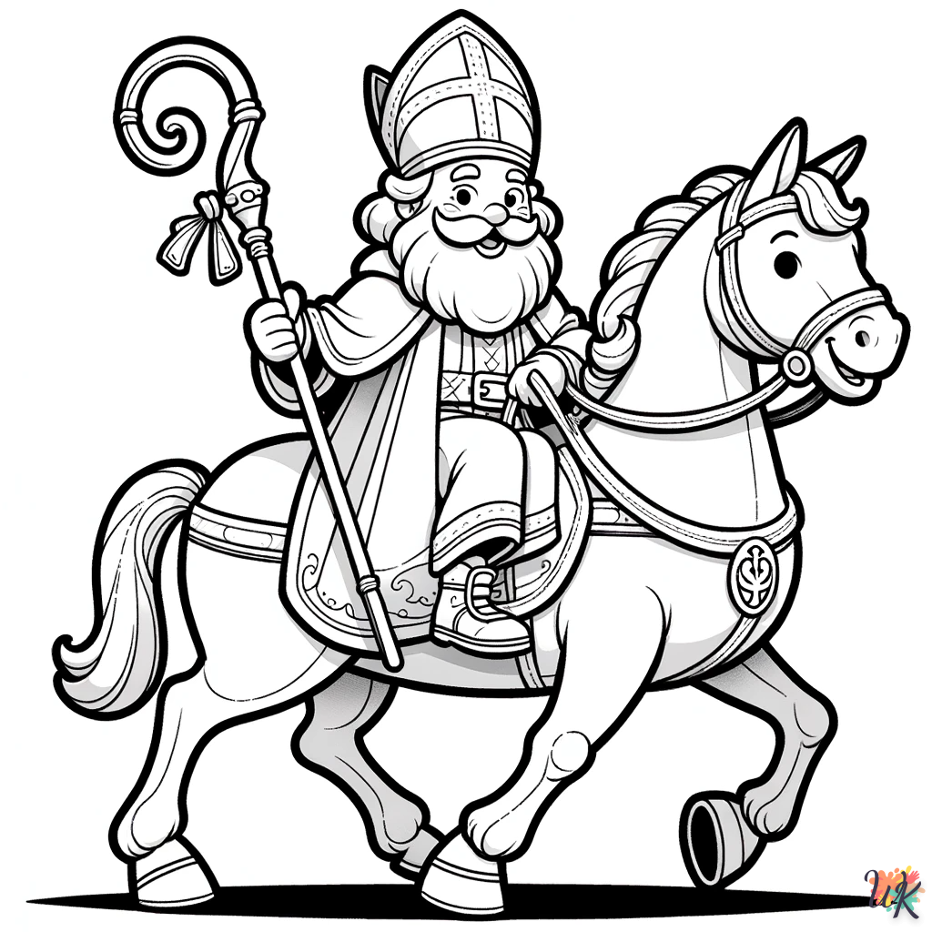 Sinterklaas 8 Sinterklaas kleurplaten29