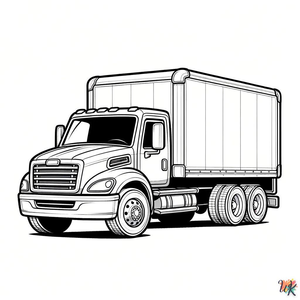 Vrachtwagen 33 Vrachtwagen kleurplaten31