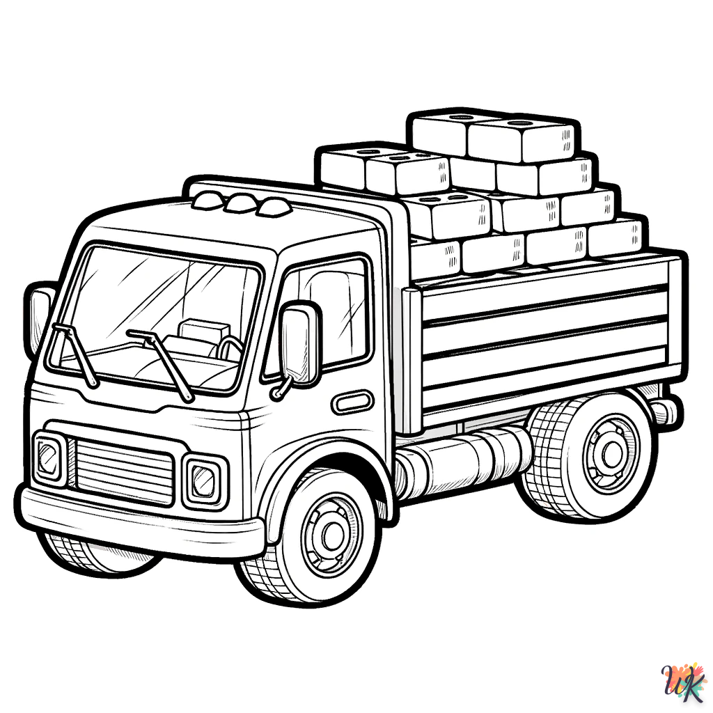 Vrachtwagen 8 Vrachtwagen kleurplaten59