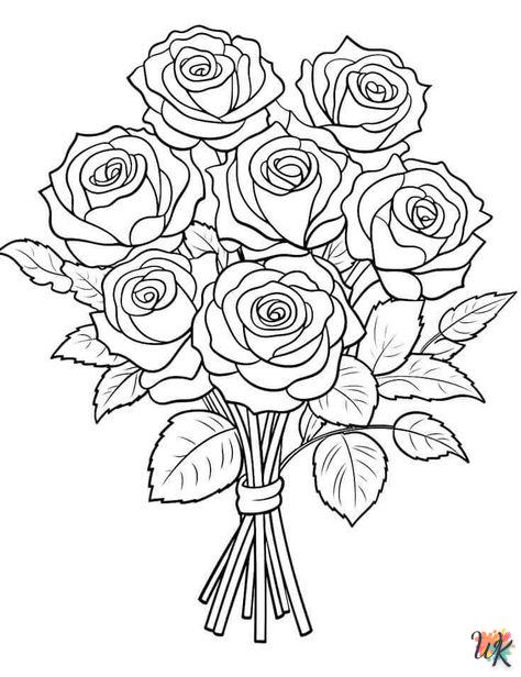 roos kleurplaat15