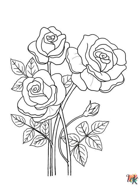 roos kleurplaat16