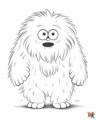 Abominable kleurplaten10