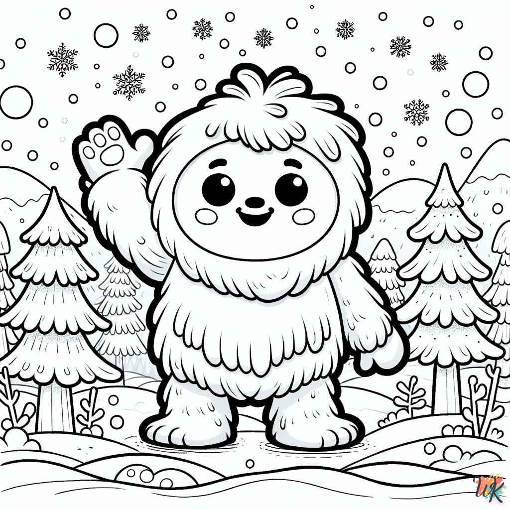 Abominable kleurplaten5