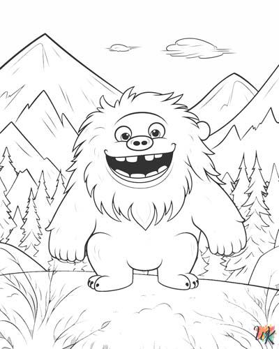 Abominable kleurplaten8